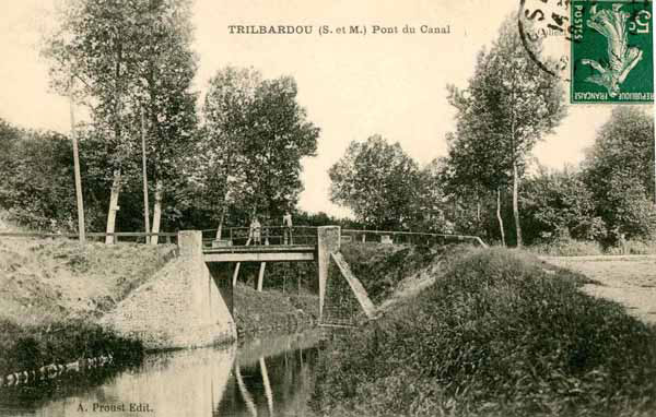 TRILBARDOU (S. et M.) Pont du Canal